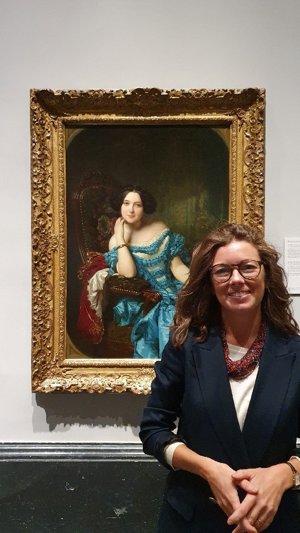 Weekly sessions in English: Portrait of Amalia de Llano y Dotres, Countess of Vilches, by Federico de Madrazo