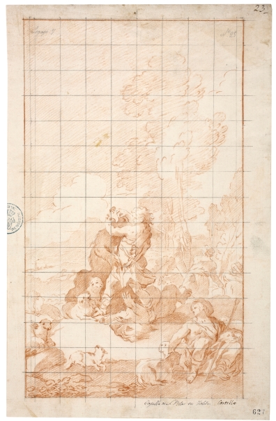 Imagen de la obra: "David luchando con el oso y el león"