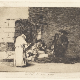 Caridad de una muger
