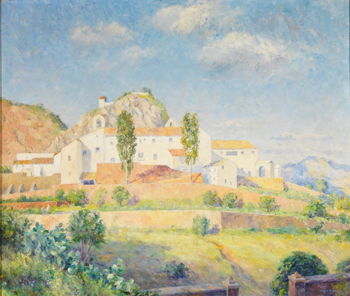 Imagen de la obra: "El viejo monasterio. Los Ángeles, Málaga"