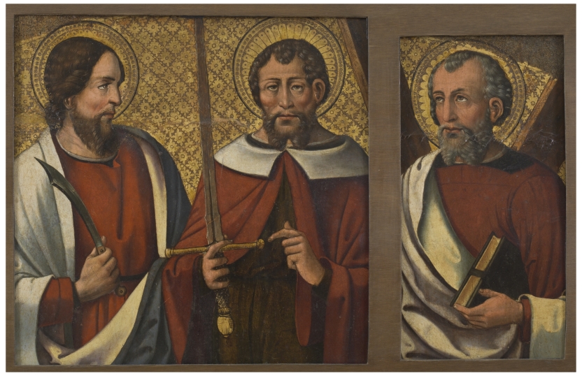 Imagen de la obra: "San Bartolomé, San Pablo y San Andrés"