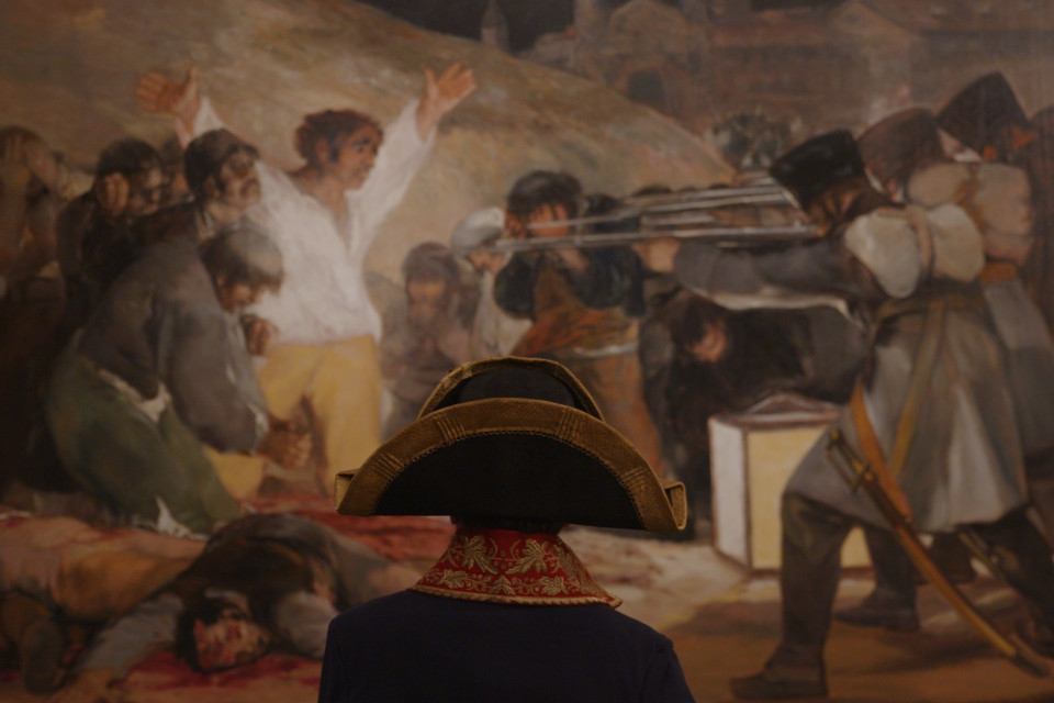 ‘Napoleón’ ante la historia en el Museo del Prado supera el millón de visionados