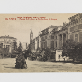 Museo del Prado, vista de la fachada norte o de Goya
