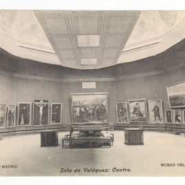 Museo del Prado, vista de la sala de Velázquez