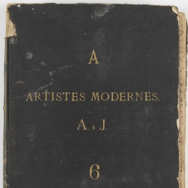 Artistas modernos franceses y españoles: A-J. Serie A. Volumen 6.