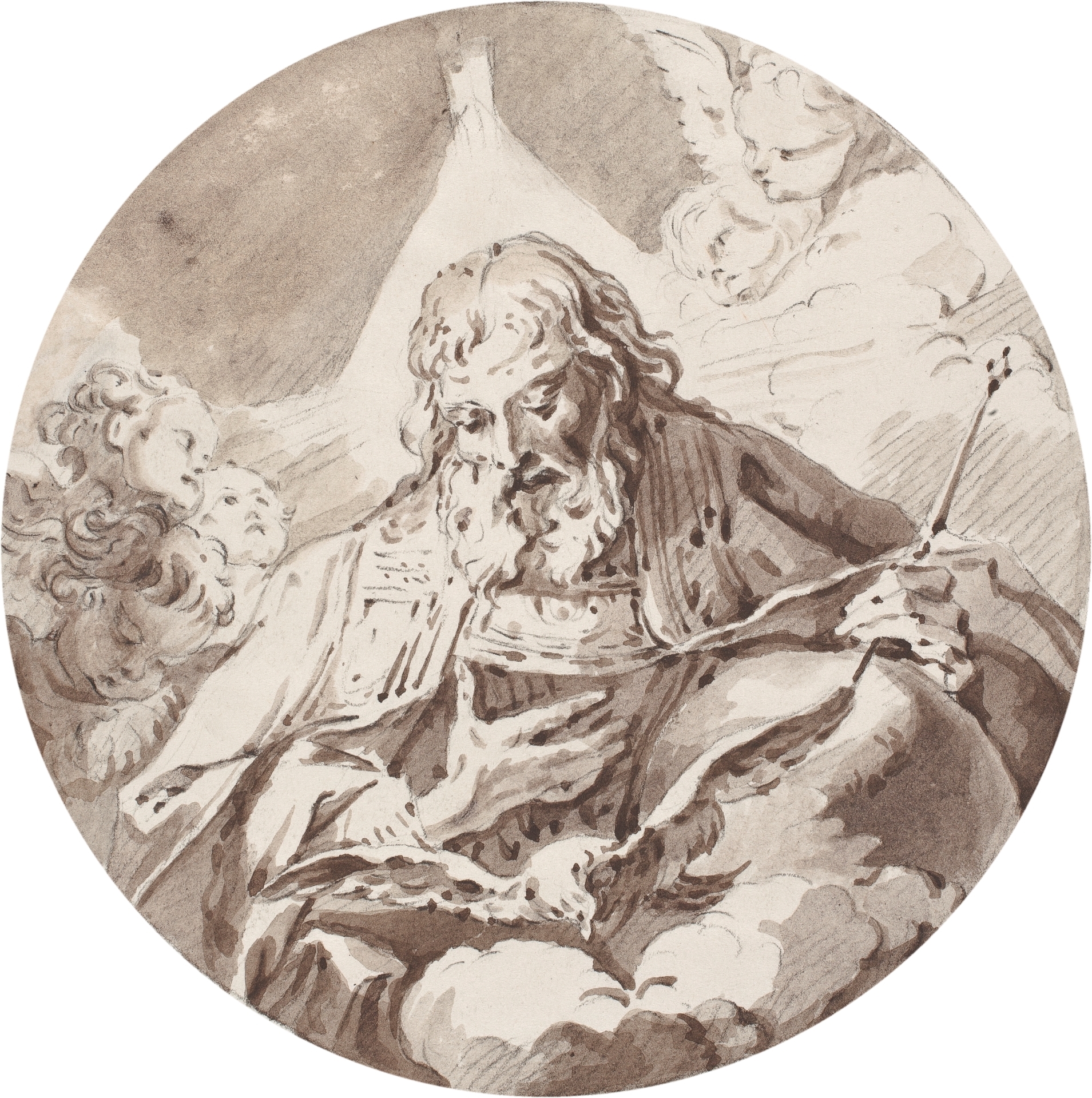 Dios Padre y el Espíritu Santo - Colección - Museo Nacional del Prado