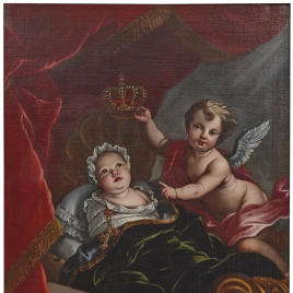 La infanta Isabel de Borbón y Sajonia, princesa de Nápoles