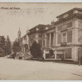 Museo del Prado, vista de la fachada norte o de Goya