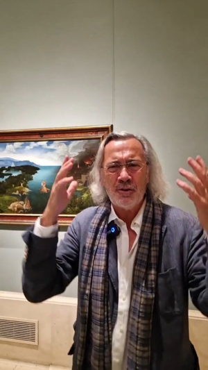 El color en la quinta edición de “Poetas en el Prado”, con Fernando Beltrán