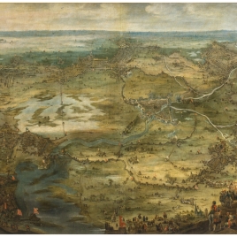 Aerial View of the Siege of Breda