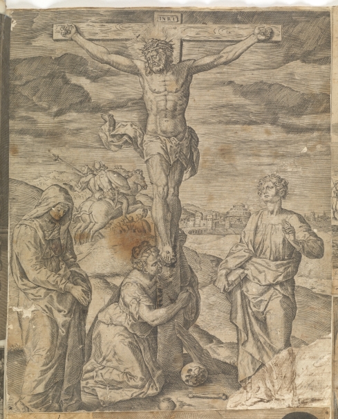 Imagen de la obra: "La crucifixión"