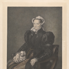 Retrato de mujer sentada