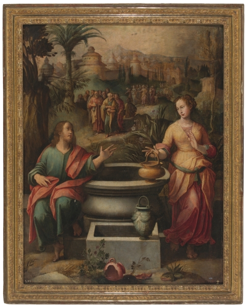 Jesús y la samaritana - Colección - Museo Nacional del Prado