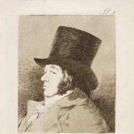 Autorretrato. Francisco Goya y Lucientes, pintor