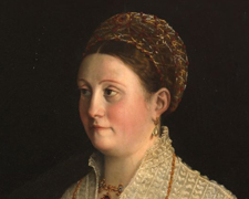 Camilla Gonzaga, condesa de San Segundo, y sus hijos