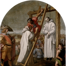 Martirio de los padres John Rochester y James Walworth