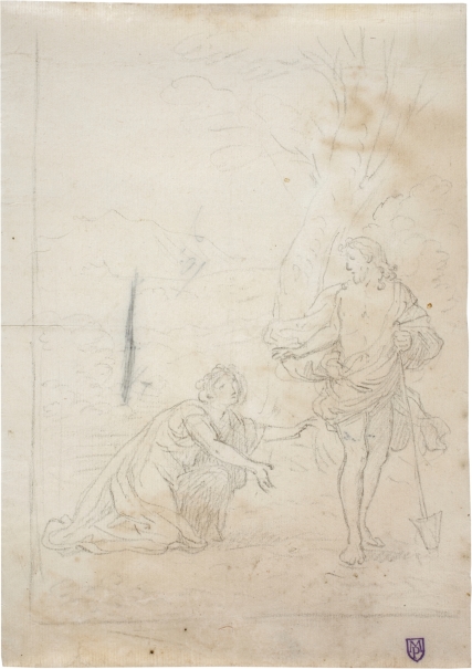 Imagen de la obra: "Apunte para un Noli me tangere"