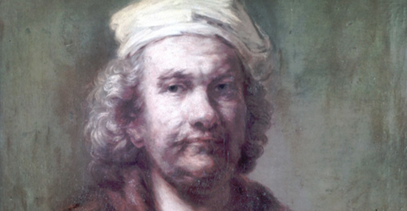 <em>Autorretrato</em>, (copia moderna de Rembrandt Harmensz, van Rijn), comentada por Antonio Quirós