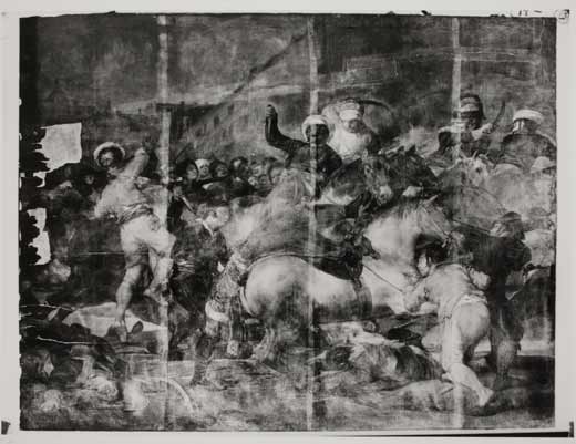 Dos de mayo de 1808 en Madrid. Roturas de la tela