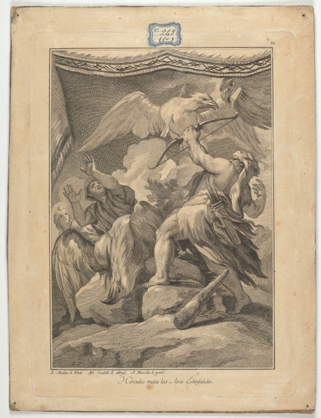 Imagen de la obra: "Hércules mata las aves Estinfalides"