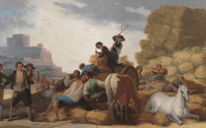 Restauración de La era o El verano, de Goya