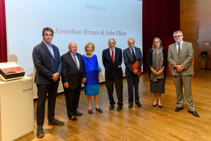 El Museo Nacional del Prado y su Fundación Amigos rinden homenaje a los historiadores Jonathan Brown y John Elliott