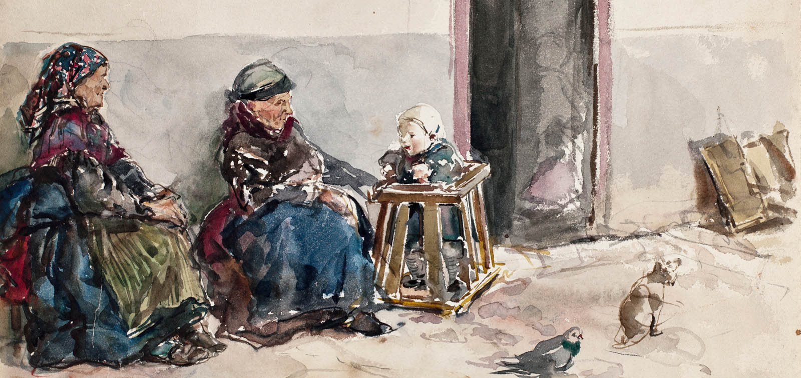 Ricardo de Madrazo (1852-1917): dibujos y acuarelas