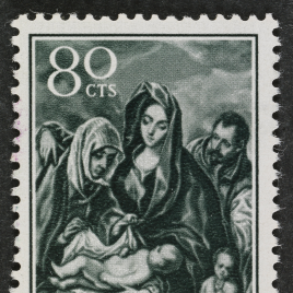 Serie de sellos Navidad