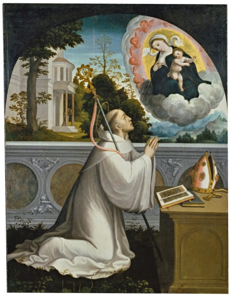 Aparición de la Virgen a San Bernardo