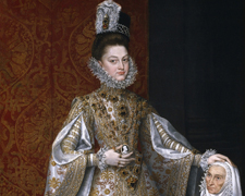 The Infanta Isabel Clara Eugenia and Magdalena Ruiz