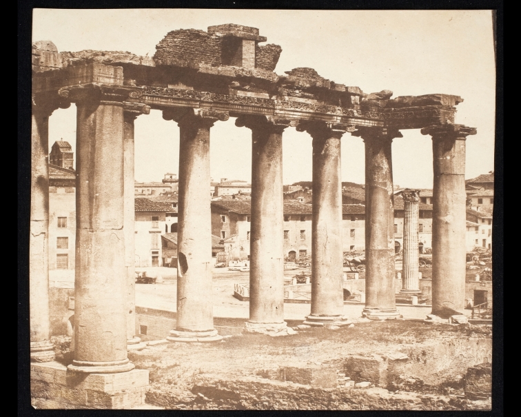 Image of the artwork: "Temple of Saturn, Roman Forum"