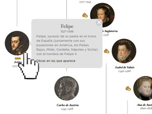 Los Reyes de España en el Museo del Prado. Monarcas de la Casa de Habsburgo