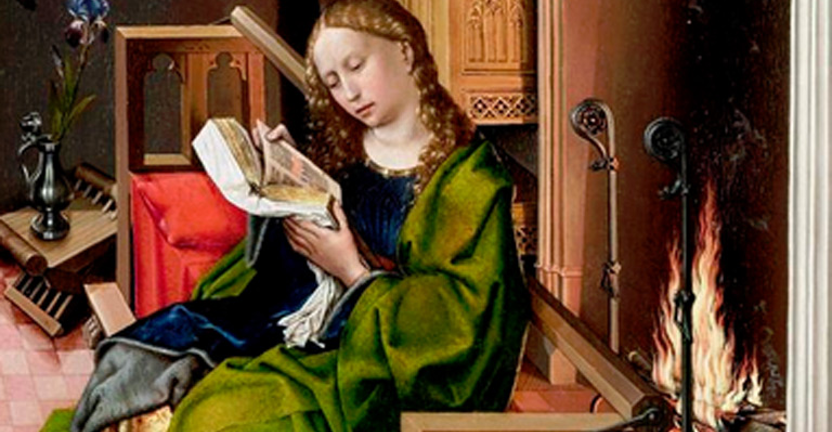 <em>Santa Bárbara</em>, Robert Campin, comentada por María Zambrano