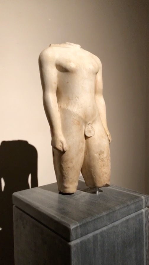 La escultura arcaica y la copia de Atenea Partenos