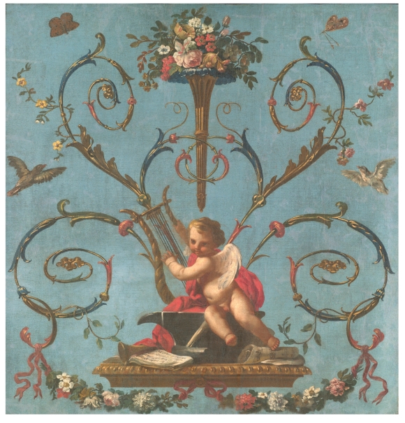Imagen de la obra: "Alegoría de la Música"