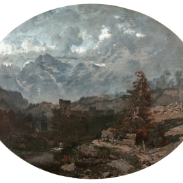 Vista tomada en los Pirineos navarros