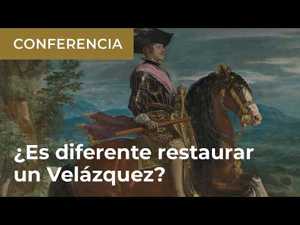 ¿Es diferente restaurar un Velázquez?