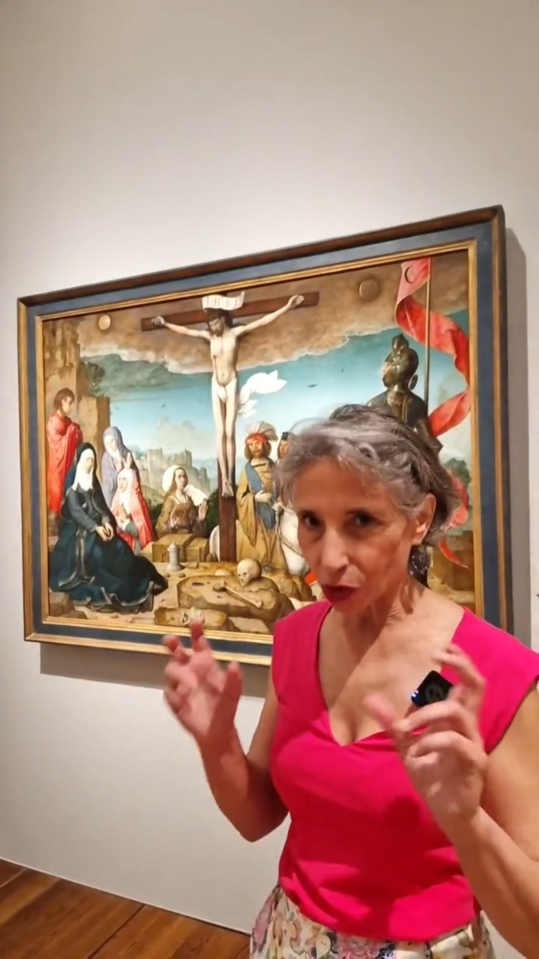 ¿Un eclipse total de sol en “La Crucifixión” de Juan de Flandes?