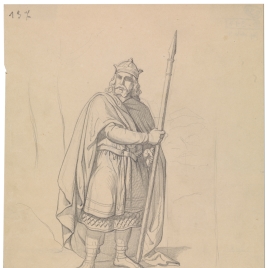 Estudio preparatorio para Alfonso I