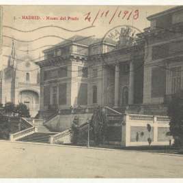 Museo del Prado, vista de la fachada norte o de Goya