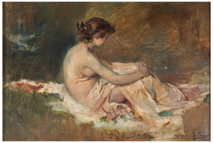 Imagen de la obra: "Desnudo de mujer"
