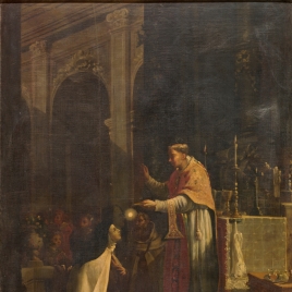 Comunión de una santa carmelita