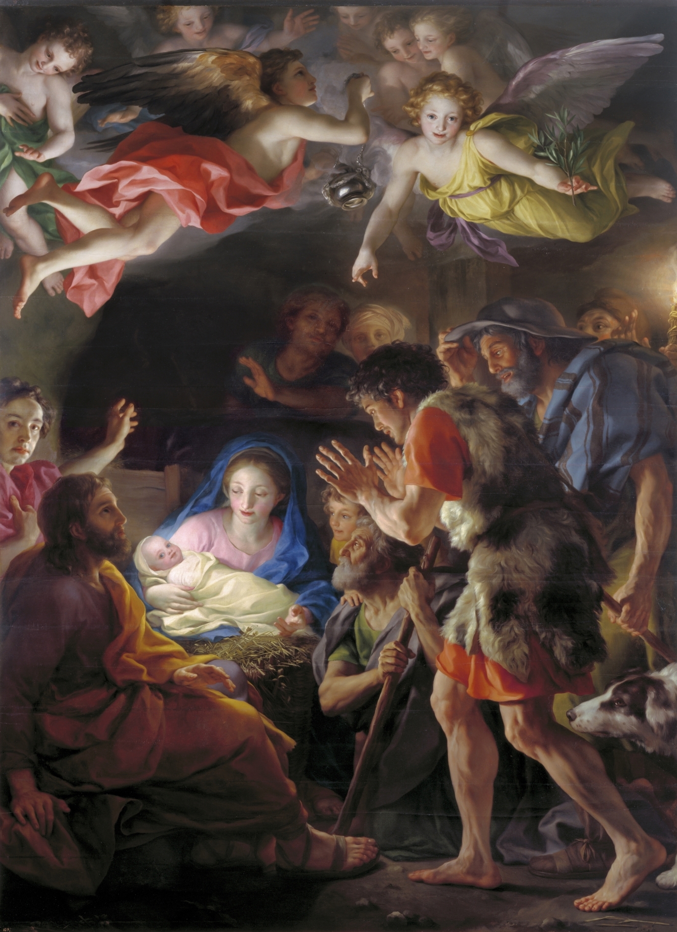 Adoración de los pastores, La [Mengs]