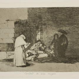 Caridad de una muger