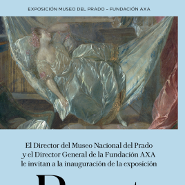 Invitación para la inauguración de la exposición "Paret"