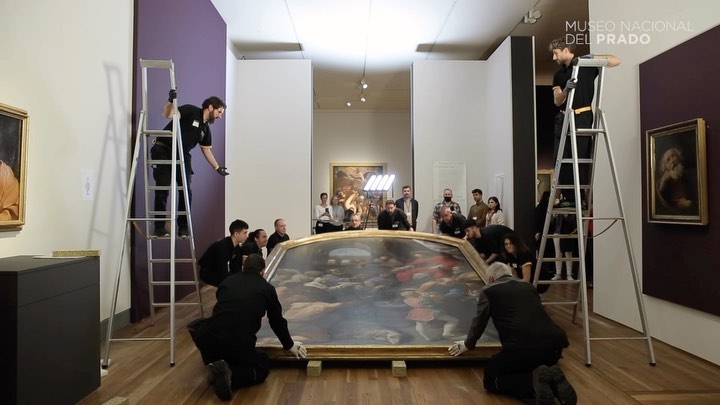 “El triunfo de Job” de Guido Reni llega al Museo del Prado