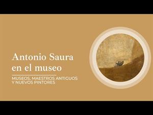 Antonio Saura en el museo
