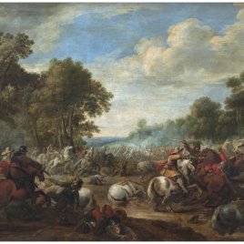 Combate de caballería