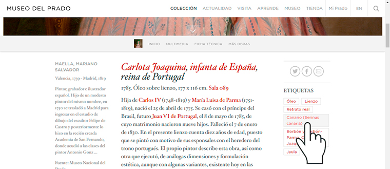 8. Canarios en el Prado