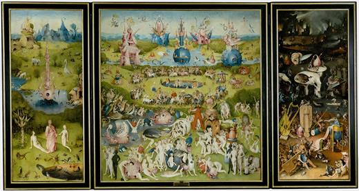 El Museo del Prado presenta una exposición didáctica con imágenes a tamaño real de los reversos de los trípticos que custodia